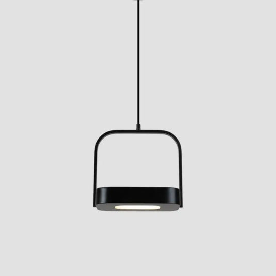 Suspension Led Métal Arrondie Shadow Luminaire Chambre