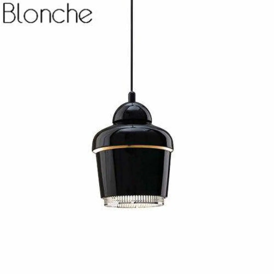 Suspension Led Métal Industriel Loft Luminaire Doré