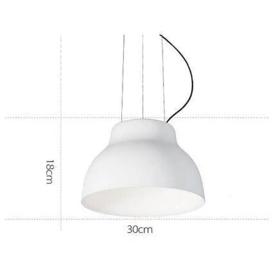 Suspension Led Moderne Métal Coloré Blanc Luminaire Chambre