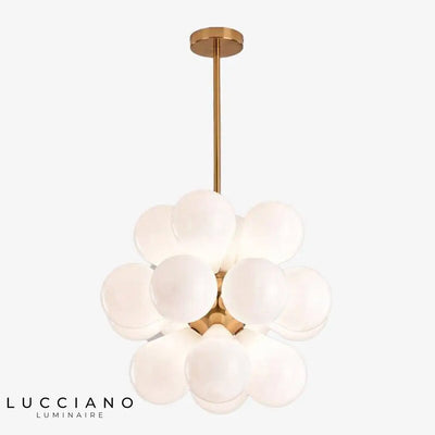 Multiballoon Colored Glass LED Pendant Light
