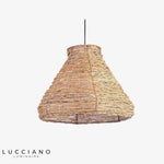 Suspension Led Rotin Formes Variées Luminaire Chambre