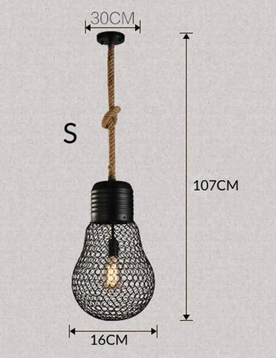 Suspension Led Rustique Imitation Ampoule S Luminaire Chambre