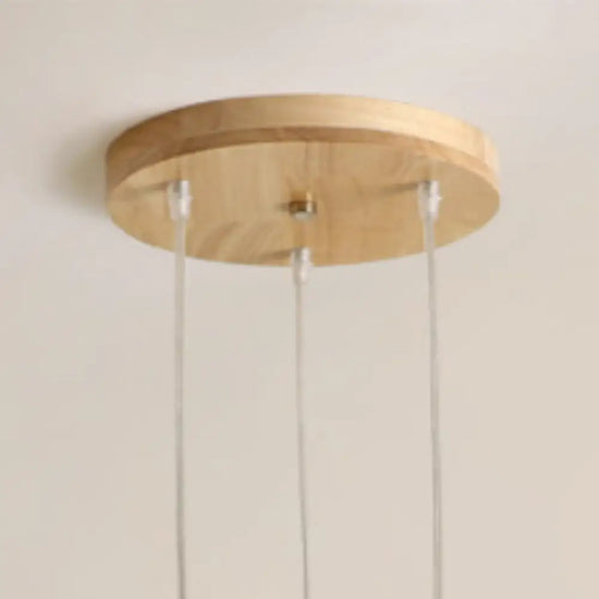 Suspension Scandinave Conique En Bois Avi Luminaire Chambre