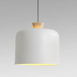 Suspension Scandinave Maloe Métal Bois Luminaire Chambre