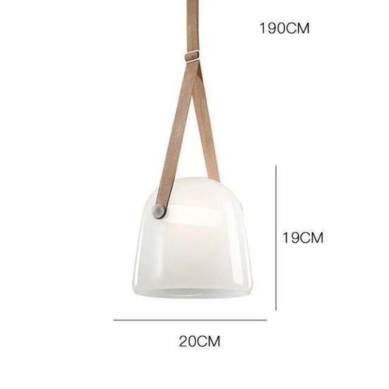 Suspensions Led En Métal Hang Blanc / Froide Luminaire Chambre