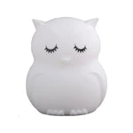 Veilleuse bébé hibou rechargeable télécommandée