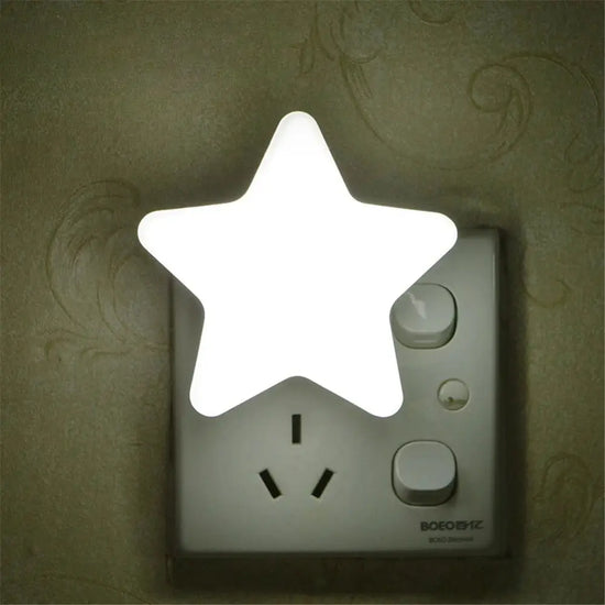Veilleuse étoile LED pour prise