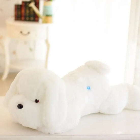 Veilleuse peluche chien pour enfant à lumière LED