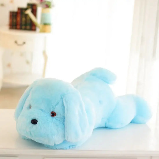 Veilleuse peluche chien pour enfant à lumière LED