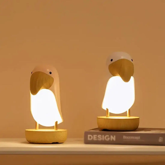 Veilleuse pingouin avec modèle haut-parleur