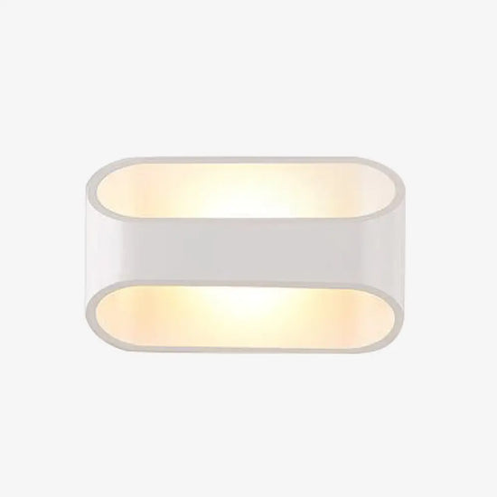 Voici La Transformation: Applique Design Led En Aluminium Élégant Moderne 16Cm - 3W Murale Chambre
