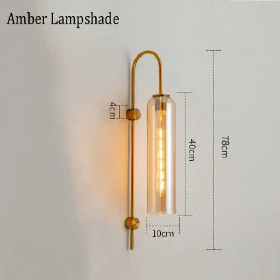 Voici La Transformation: Applique En Verre Fumée Élégante Design Contemporain 1 Applique Murale