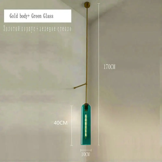 Voici La Transformation: Applique En Verre Fumée Élégante Design Contemporain C Or-Vert Murale