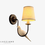 Voici La Transformation: Applique Murale Led Décorative Avec Oiseau Perché 1 Lampe Chambre