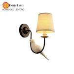 Voici La Transformation: Applique Murale Led Décorative Avec Oiseau Perché Chambre