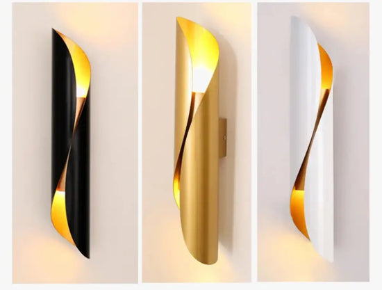 Voici La Transformation: Applique Murale Led Design Élégant Intérieur Chambre