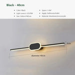 Voici La Transformation: Applique Murale Led Design Minimaliste Élégant Chambre