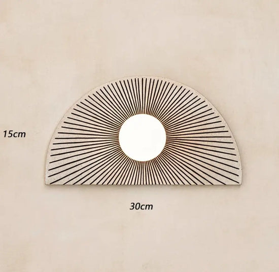 Voici La Transformation Du Titre: Applique Murale En Résine Japonaise Vintage Éclat C Chambre