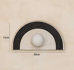 Voici La Transformation Du Titre: Applique Murale En Résine Japonaise Vintage Éclat Un Chambre