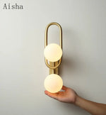 Voici La Transformation Du Titre: Applique Murale Moderne Originale Et Élégante Chambre