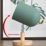 Voici La Transformation Du Titre: Applique Murale Nordique Bois Chic Lumineux Minimaliste Chambre