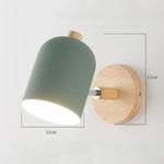 Voici La Transformation Du Titre: Applique Murale Nordique Bois Chic Lumineux Minimaliste Chambre