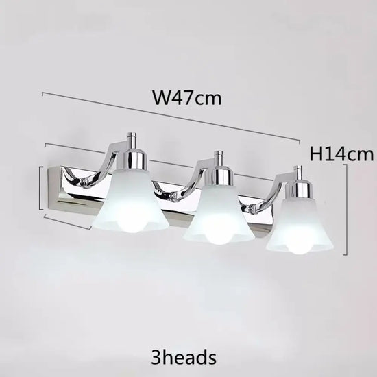 Voici La Version Modifiée: Applique Murale Rétro Élégante Lumineuse Design Moderne 3 Têtes