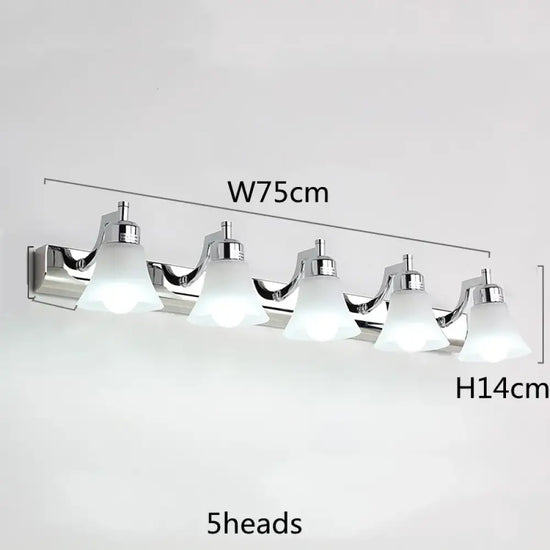 Voici La Version Modifiée: Applique Murale Rétro Élégante Lumineuse Design Moderne 5 Têtes