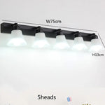 Voici La Version Modifiée: Applique Murale Rétro Élégante Lumineuse Design Moderne 5 Têtes