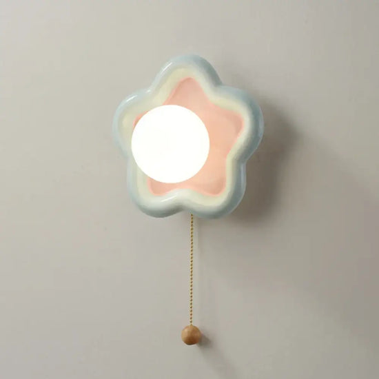 Voici Le Nouveau Titre: Applique Murale En Céramique Fleurs Décoratives Délicates Chambre
