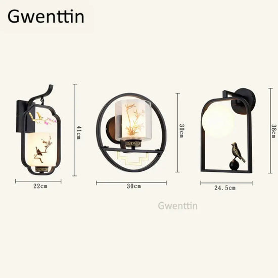 Voici Le Nouveau Titre: Applique Murale En Verre Élégant Rétro Lumineux Chambre