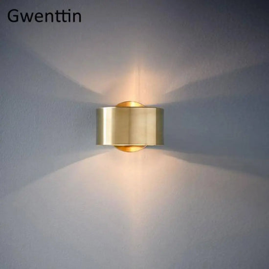 Voici Le Nouveau Titre: Applique Murale Led Élégante Dorée Moderne Chambre