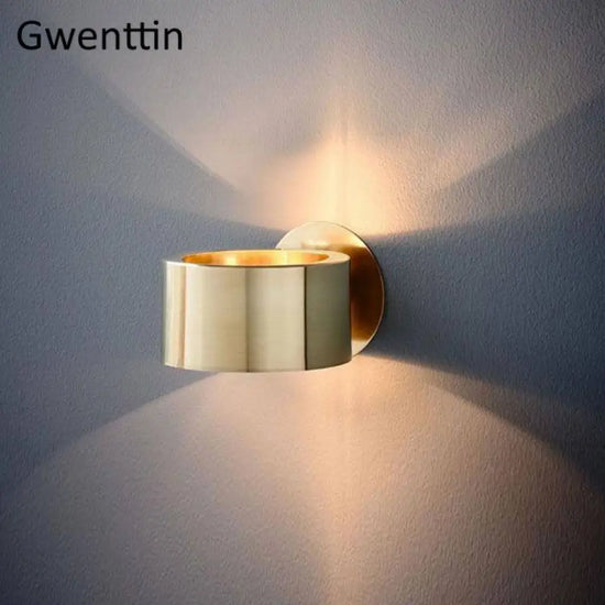 Voici Le Nouveau Titre: Applique Murale Led Élégante Dorée Moderne Chambre