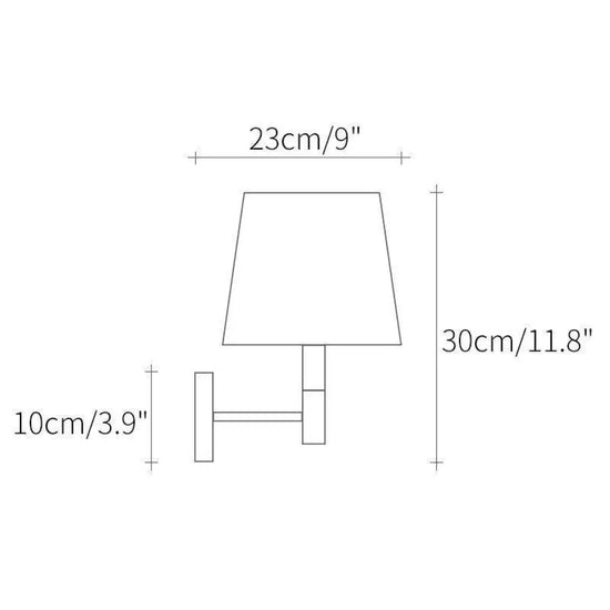 Voici Le Nouveau Titre: Applique Murale Moderne Design Épuré Triangle Chambre