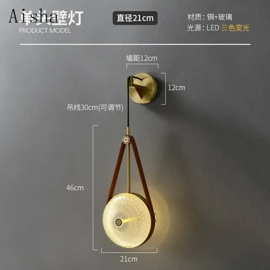 Voici Le Résultat: Applique Murale Légère Design Moderne Élégante Chambre