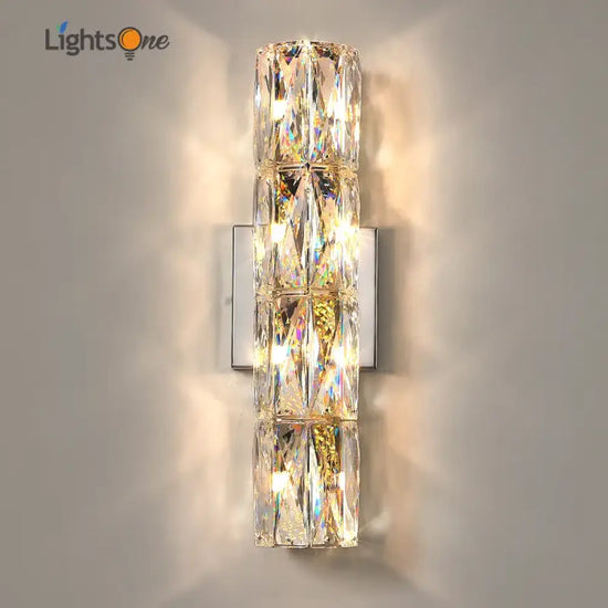Voici Le Résultat: Applique Murale Luxe Cristal Élégant Design Moderne Chambre