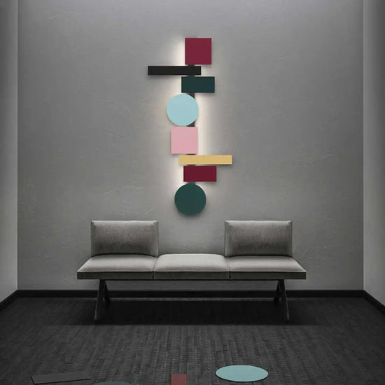 Voici Le Titre Transformé: Applique Led Design Nordique Élégante Minimaliste Murale Chambre