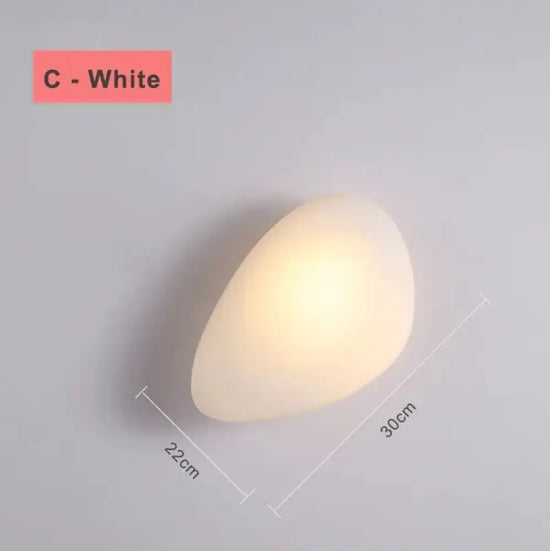 Voici Le Titre Transformé: Applique Led Nordique Design Élégant Lumineux C-Blanc / Blanc Chaud