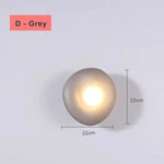 Voici Le Titre Transformé: Applique Led Nordique Design Élégant Lumineux D-Gris / Blanc Chaud