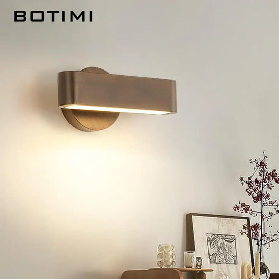 Voici Le Titre Transformé: Applique Murale Bois Scandinave Minimaliste Chic. Chambre