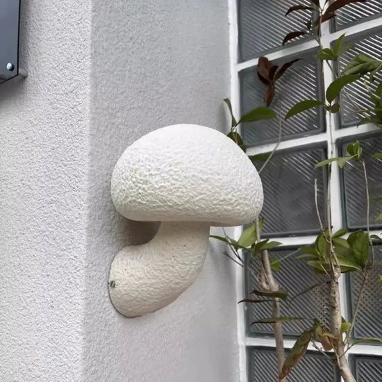Voici Le Titre Transformé: Applique Murale Champignon Scandinave Chic Lumineux Chambre