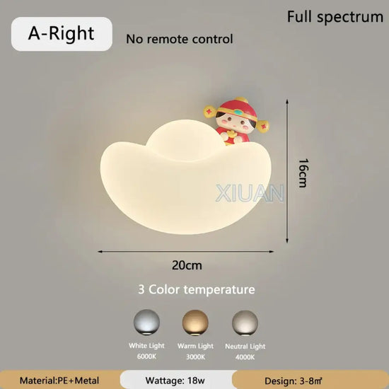 Voici Le Titre Transformé: Applique Murale Créative Lion Design Moderne Élégant A Droit / 3
