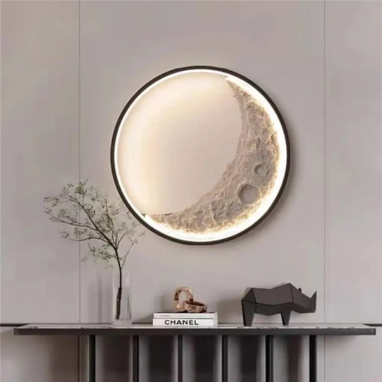 Voici Le Titre Transformé: Applique Murale Créative Luminescence Lunaire Design. Chambre