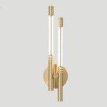 Voici Le Titre Transformé: Applique Murale De Luxe Moderne Cuivre Élégant 2 Têtes Or B Chambre
