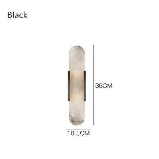 Voici Le Titre Transformé: Applique Murale Design Luxueuse Moderne Élégante Noir / Chaude Chambre