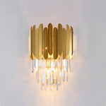 Voici Le Titre Transformé: Applique Murale En Cristal Brillant Contemporain Unique Chambre