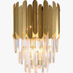 Voici Le Titre Transformé: Applique Murale En Cristal Brillant Contemporain Unique Chambre