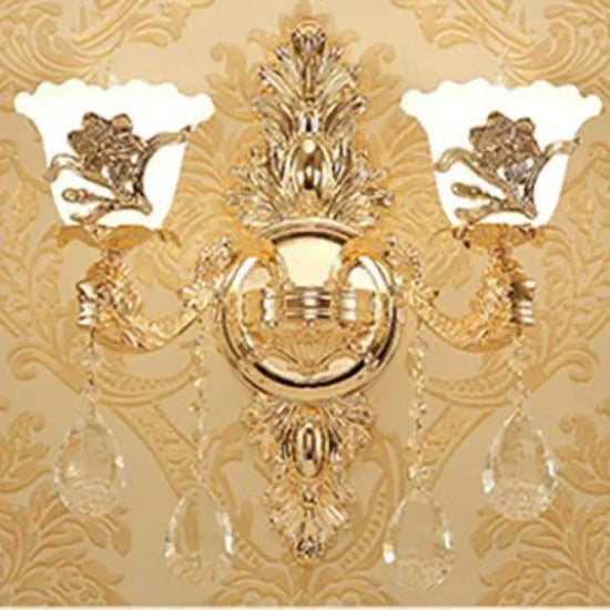 Voici Le Titre Transformé: Applique Murale En Cristal Luminescence Contemporaine Élégante 8215 2