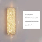 Voici Le Titre Transformé: Applique Murale En Cuivre Élégante Lumineuse Design Type-C-30Cm /