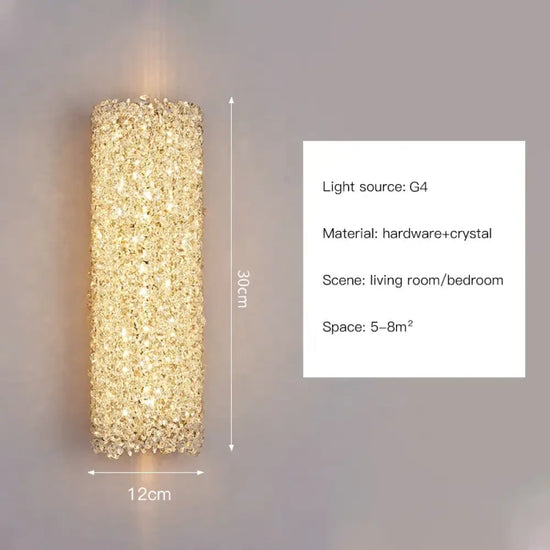 Voici Le Titre Transformé: Applique Murale En Cuivre Élégante Lumineuse Design Type-C-30Cm /